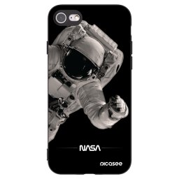 Fekete szilikon tok az alábbi mobiltelefonokra Apple iPhone SE 2020 - Astronaut Big