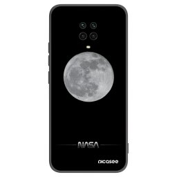 Fekete szilikon tok az alábbi mobiltelefonokra Xiaomi Redmi Note 9 Pro - Moon Minimal