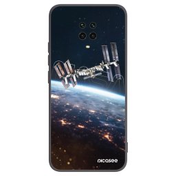 Fekete szilikon tok az alábbi mobiltelefonokra Xiaomi Redmi Note 9 Pro - Station
