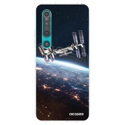 Átlátszó szilikon tok az alábbi mobiltelefonokra Xiaomi Mi 10 - Station