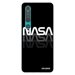 Átlátszó szilikon tok az alábbi mobiltelefonokra Xiaomi Mi 10 - NASA Triple