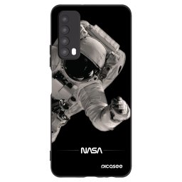 Fekete szilikon tok az alábbi mobiltelefonokra Huawei P Smart 2021 - Astronaut Big