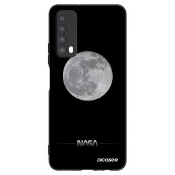 Fekete szilikon tok az alábbi mobiltelefonokra Huawei P Smart 2021 - Moon Minimal