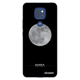 Átlátszó szilikon tok az alábbi mobiltelefonokra Motorola Moto G9 Play - Moon Minimal