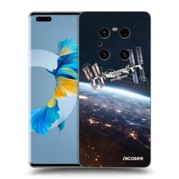 Átlátszó szilikon tok az alábbi mobiltelefonokra Huawei Mate 40 Pro - Station