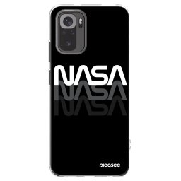 Átlátszó szilikon tok az alábbi mobiltelefonokra Xiaomi Redmi Note 10 - NASA Triple