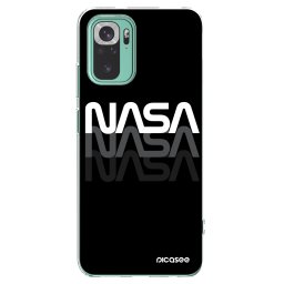 Átlátszó szilikon tok az alábbi mobiltelefonokra Xiaomi Redmi Note 10 Pro - NASA Triple