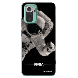 Átlátszó szilikon tok az alábbi mobiltelefonokra Xiaomi Redmi Note 10 Pro - Astronaut Big