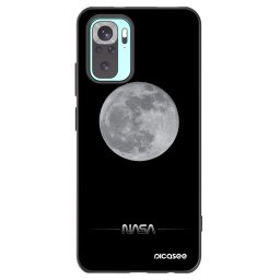 Fekete szilikon tok az alábbi mobiltelefonokra Xiaomi Redmi Note 10 Pro - Moon Minimal