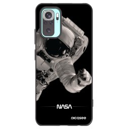 Fekete szilikon tok az alábbi mobiltelefonokra Xiaomi Redmi Note 10 Pro - Astronaut Big