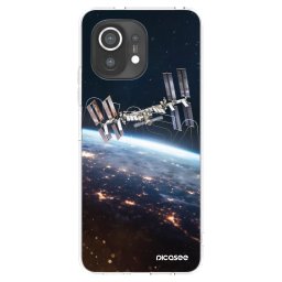 Átlátszó szilikon tok az alábbi mobiltelefonokra Xiaomi Mi 11 - Station