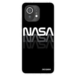 Átlátszó szilikon tok az alábbi mobiltelefonokra Xiaomi Mi 11 - NASA Triple