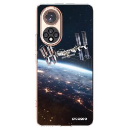 Átlátszó szilikon tok az alábbi mobiltelefonokra Huawei Nova 9 - Station