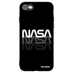 Fekete szilikon tok az alábbi mobiltelefonokra Apple iPhone SE 2022 - NASA Triple