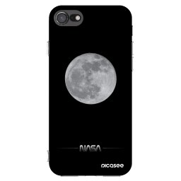Átlátszó szilikon tok az alábbi mobiltelefonokra Apple iPhone SE 2022 - Moon Minimal