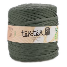 Tek-Tek pamut pólófonal, nagy gombolyag, military zöld, Tek-137