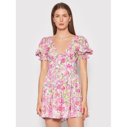 For Love & Lemons Nyári ruha CD2599 Rózsaszín Regular Fit