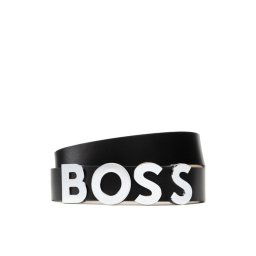 Boss Női öv Bold Belt 3,5Cm 50470631 10199089 01 Fekete
