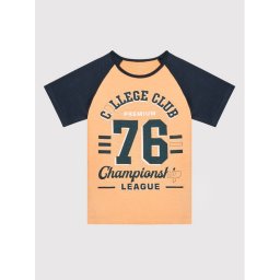 NAME IT Póló 13200281 Narancssárga Regular Fit