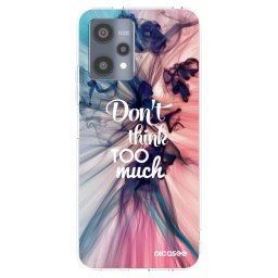 Átlátszó szilikon tok az alábbi mobiltelefonokra Realme 9 Pro 5G - Don't think TOO much