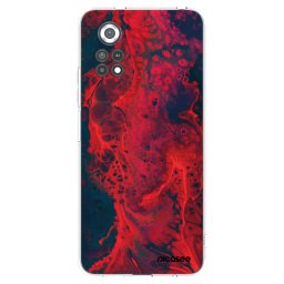 Átlátszó szilikon tok az alábbi mobiltelefonokra Xiaomi Poco X4 Pro 5G - Organic red