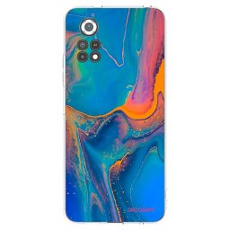 Átlátszó szilikon tok az alábbi mobiltelefonokra Xiaomi Poco X4 Pro 5G - Rainbow