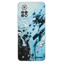 Átlátszó szilikon tok az alábbi mobiltelefonokra Xiaomi Poco X4 Pro 5G - Organic blue