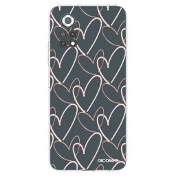Átlátszó szilikon tok az alábbi mobiltelefonokra Xiaomi Poco X4 Pro 5G - Lots of love