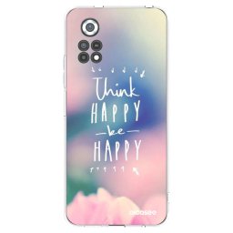 Átlátszó szilikon tok az alábbi mobiltelefonokra Xiaomi Poco X4 Pro 5G - Think happy be happy
