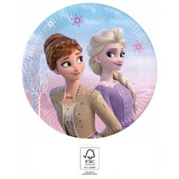 Disney Jégvarázs papírtányér 20 cm-es (8 db-os)