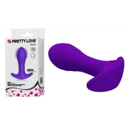 Pretty Love Anal Plug - masszírozó, lila