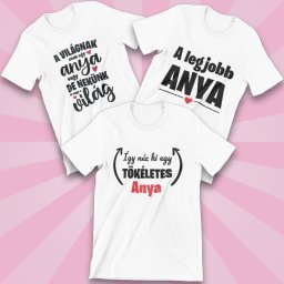 Legjobb Anya póló ajándékcsomag