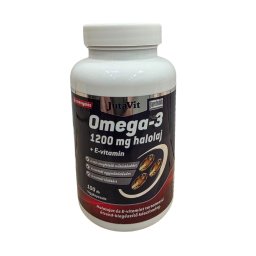 JutaVit Omega-3 1200 mg halolaj + E-vitamin 100 kapszula