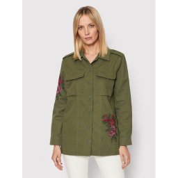 Blugirl Blumarine Átmeneti kabát RA2034-T3074 Zöld Relaxed Fit