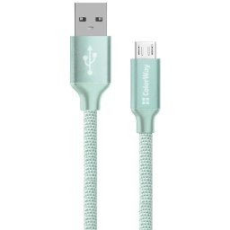 USB A/B Micro 2m menta ColorWay CW-CBUM009-MT