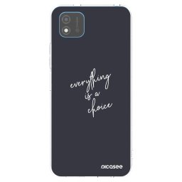 Átlátszó szilikon tok az alábbi mobiltelefonokra Realme C11 (2021) - Everything is a choice
