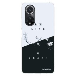 Átlátszó szilikon tok az alábbi mobiltelefonokra Huawei Nova 9 SE - Life - Death
