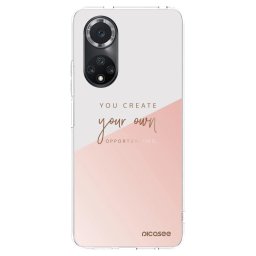 Átlátszó szilikon tok az alábbi mobiltelefonokra Huawei Nova 9 SE - You create your own opportunities