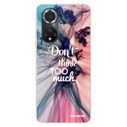 Átlátszó szilikon tok az alábbi mobiltelefonokra Huawei Nova 9 SE - Don't think TOO much