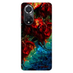 Átlátszó szilikon tok az alábbi mobiltelefonokra Huawei Nova 9 SE - Universe