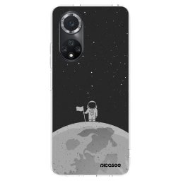 Átlátszó szilikon tok az alábbi mobiltelefonokra Huawei Nova 9 SE - Astronaut