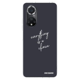Átlátszó szilikon tok az alábbi mobiltelefonokra Huawei Nova 9 SE - Everything is a choice