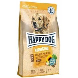 Happy Dog NATUR-CROQ GEFLÜGEL and REIS Baromfi rizs 1 kg száraz kutyaeledel kutyatáp