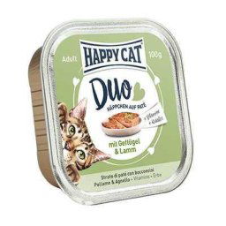 Happy Cat HAPPY CAT DUO pástétomos falatkák 12×100 gr, nedves macskaeledel
