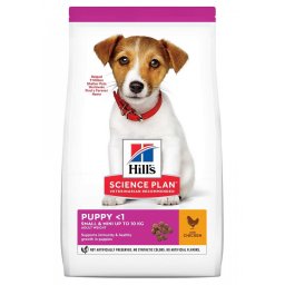 Hill's SP Canine puppy small and mini csirkés 1,5 kg száraz kutyaeledel 1 éves korig