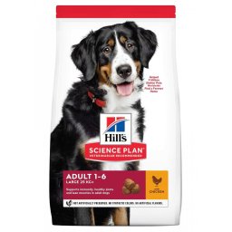 Hill's Sp canine adult large csirkés 14 kg száraz kutyaeledel nagytestű kutyák részére 1 - 5 éves korig
