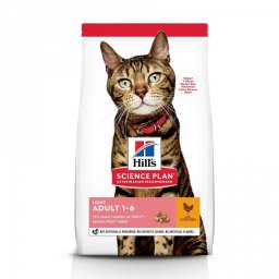 Hill's SP FELINE ADULT LIGHT CHICKEN 10 KG ÚJ macska szárazeledel