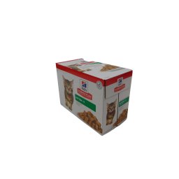 Hill's SP FELINE KITTEN CHICKEN 12X85 G alutasakos nedves eledel egy év alatti macska részére csirkés