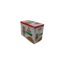 Hill's SP FELINE KITTEN OCEAN FISH 12X85 G Alutasakos eledel válogatás, nedves egy éves kor alatti fiatal macska számára, tengeri halas ízesítésben