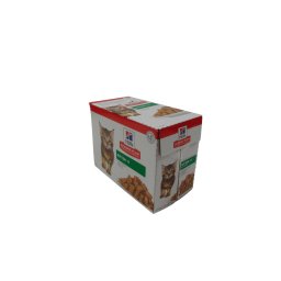 Hill's SP FELINE KITTEN TURKEY 12X85 G Alutasakos eledel válogatás, nedves egy éves kor alatti fiatal macska számára, pulyka ízesítésben